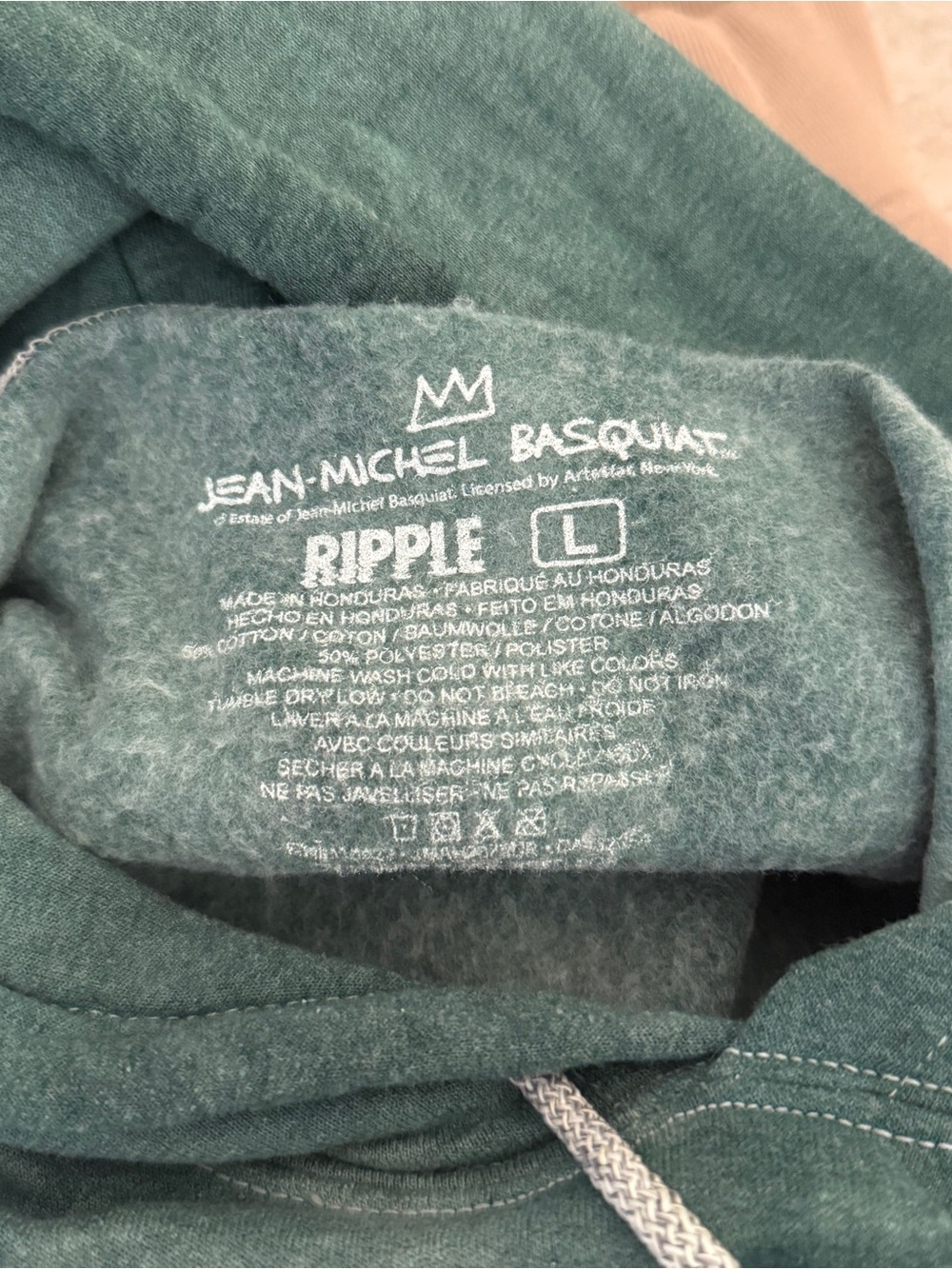 Basquiat Tie Dye Hoodie - Picture 3 of 3